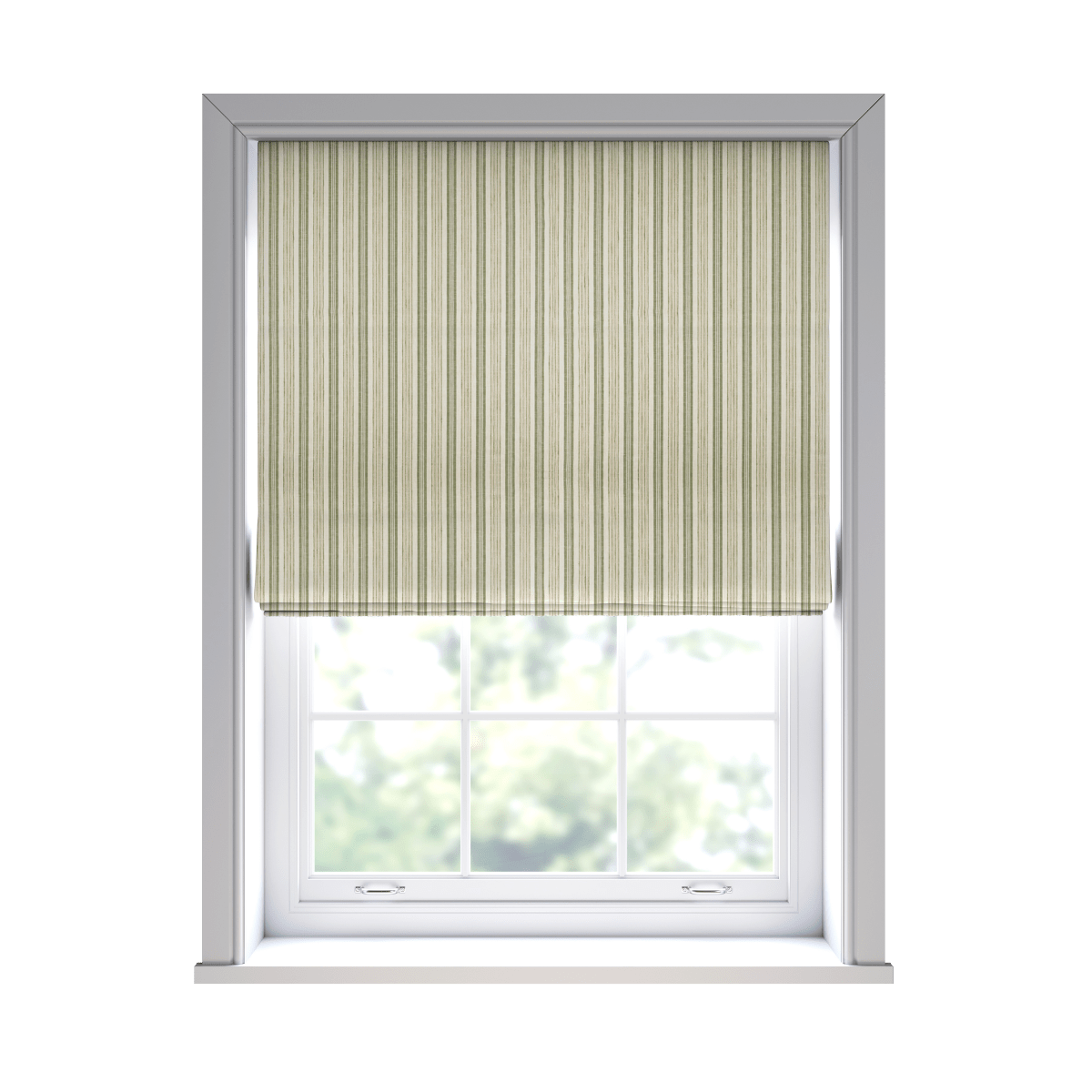 Artisan Sage Roman Blinds - Zen Shades