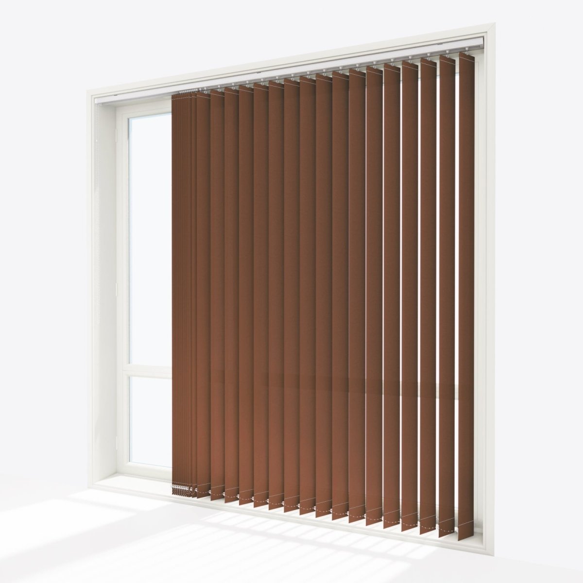 Bali Caramel Café Vertical Blinds - Zen Shades