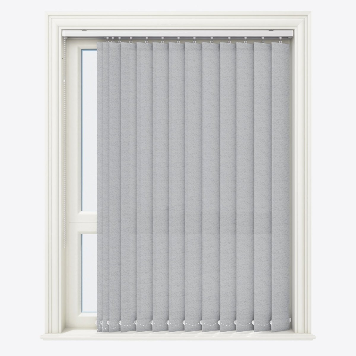 Bali Titanic Grey Vertical Blinds Replacement Slats - Zen Shades