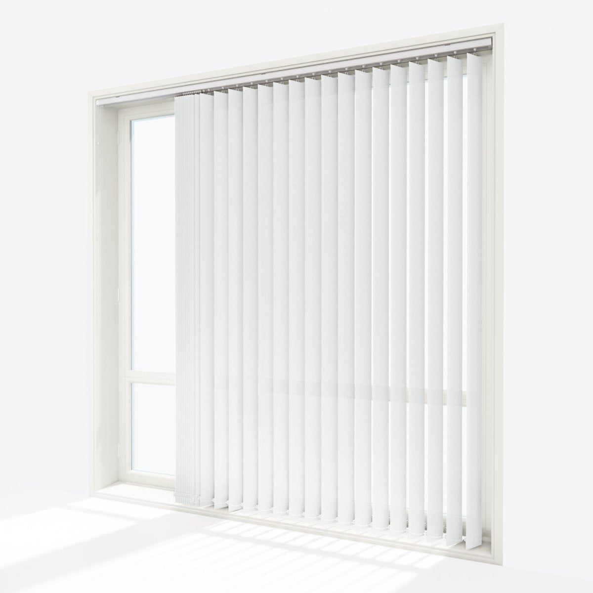 Bali White Vertical Blinds Replacement Slats - Zen Shades