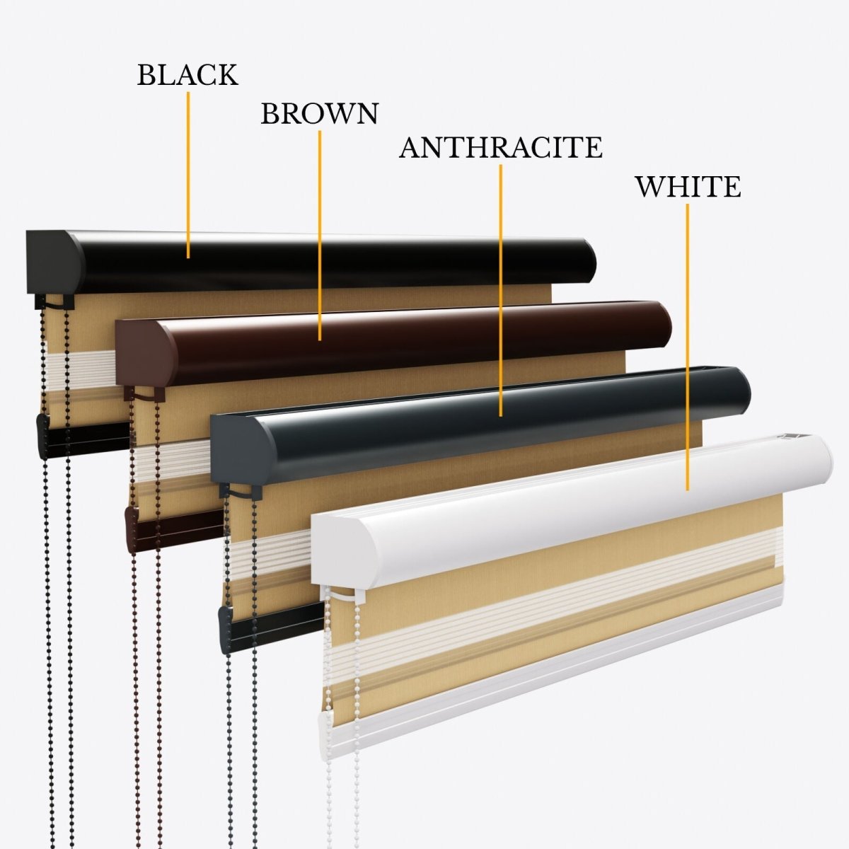 Bliss Desert Mist Day & Night Blinds - Zen Shades