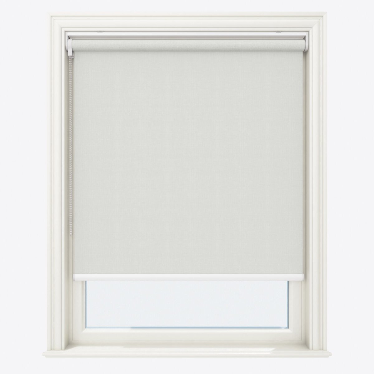 Bliss Vaporous Grey Blackout Roller Blinds - Zen Shades