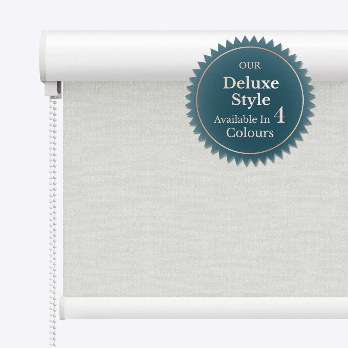 Bliss Vaporous Grey Blackout Roller Blinds - Zen Shades