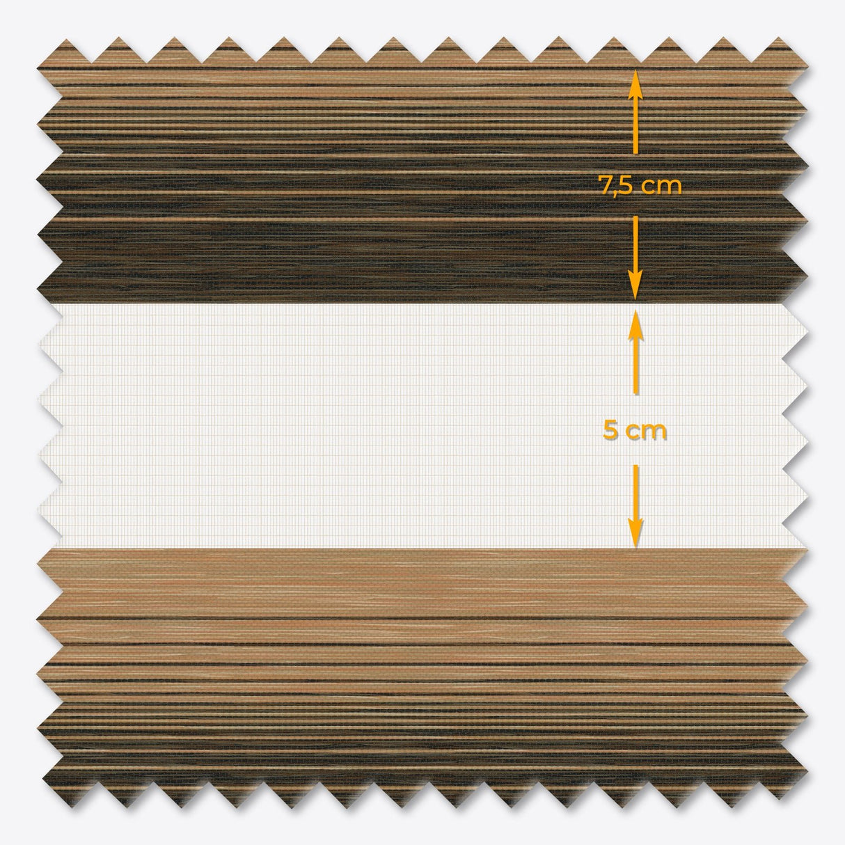 Eclipse Oak Day & Night Blinds - Zen Shades