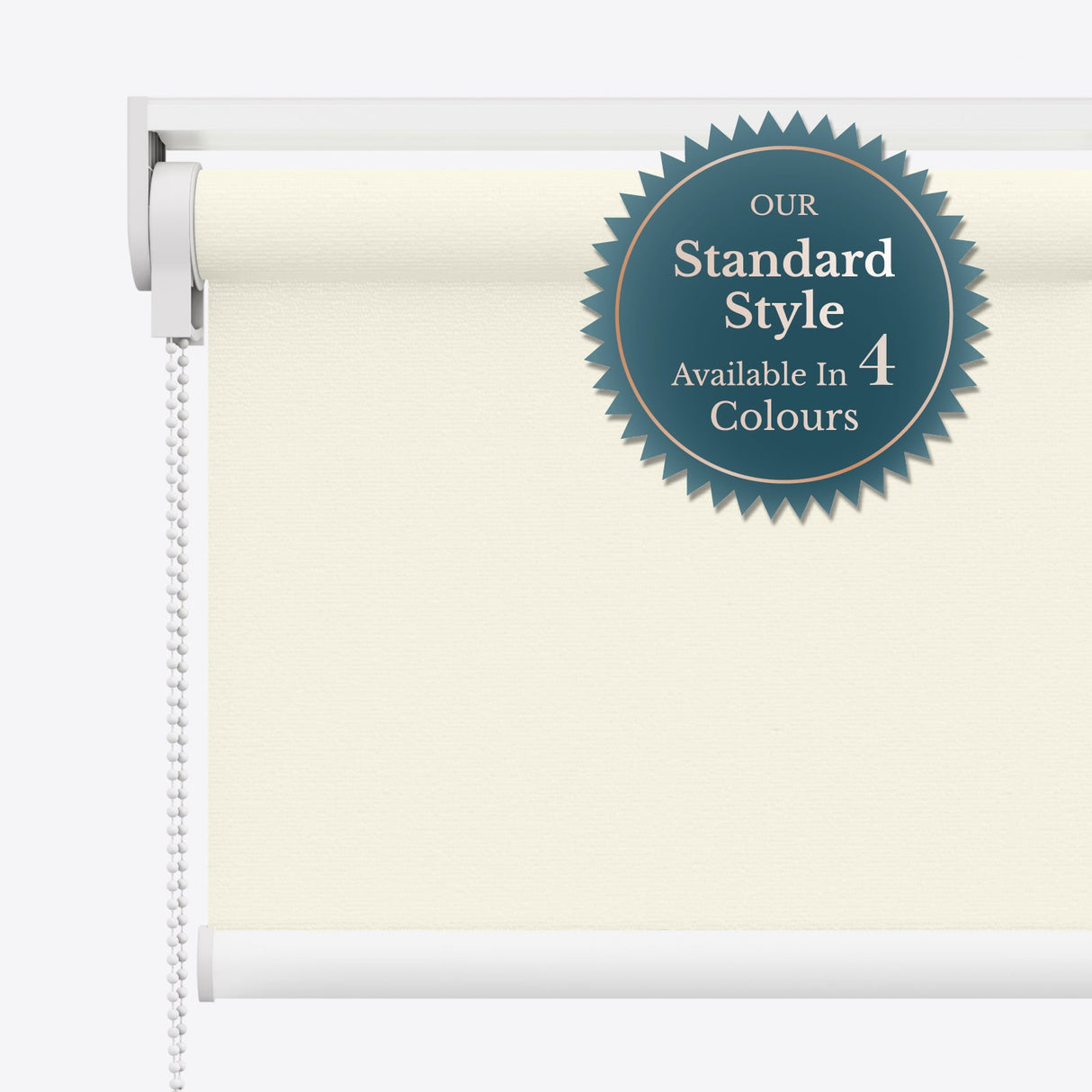 Endura Star White Blackout Roller Blinds - Zen Blinds