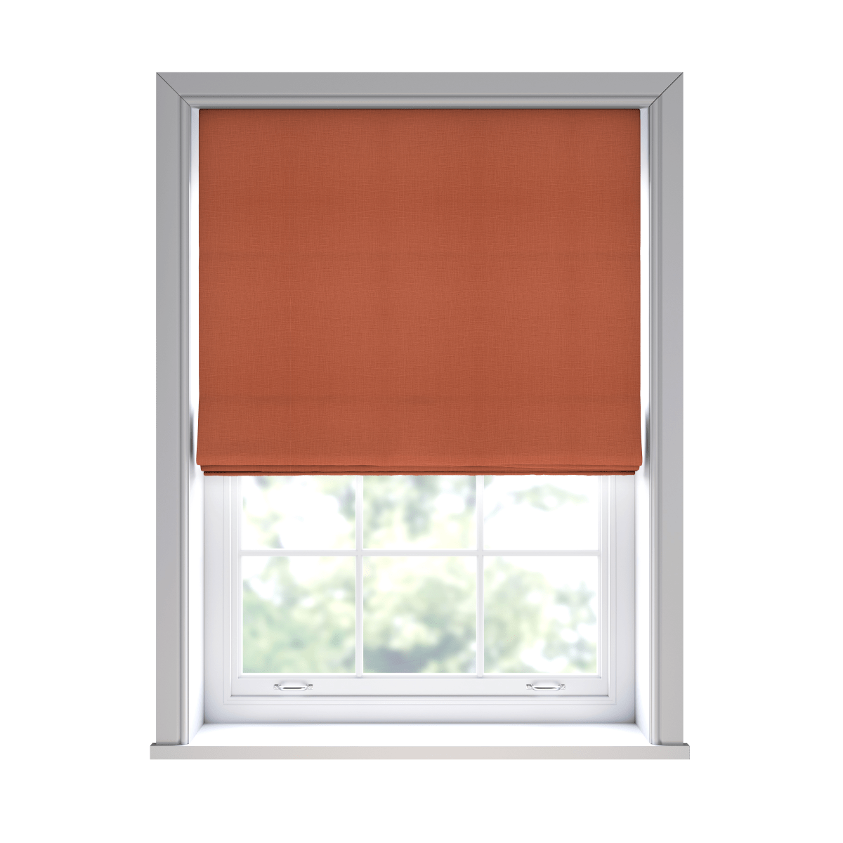 Lorenzo Terracotta Roman Blinds - Zen Shades