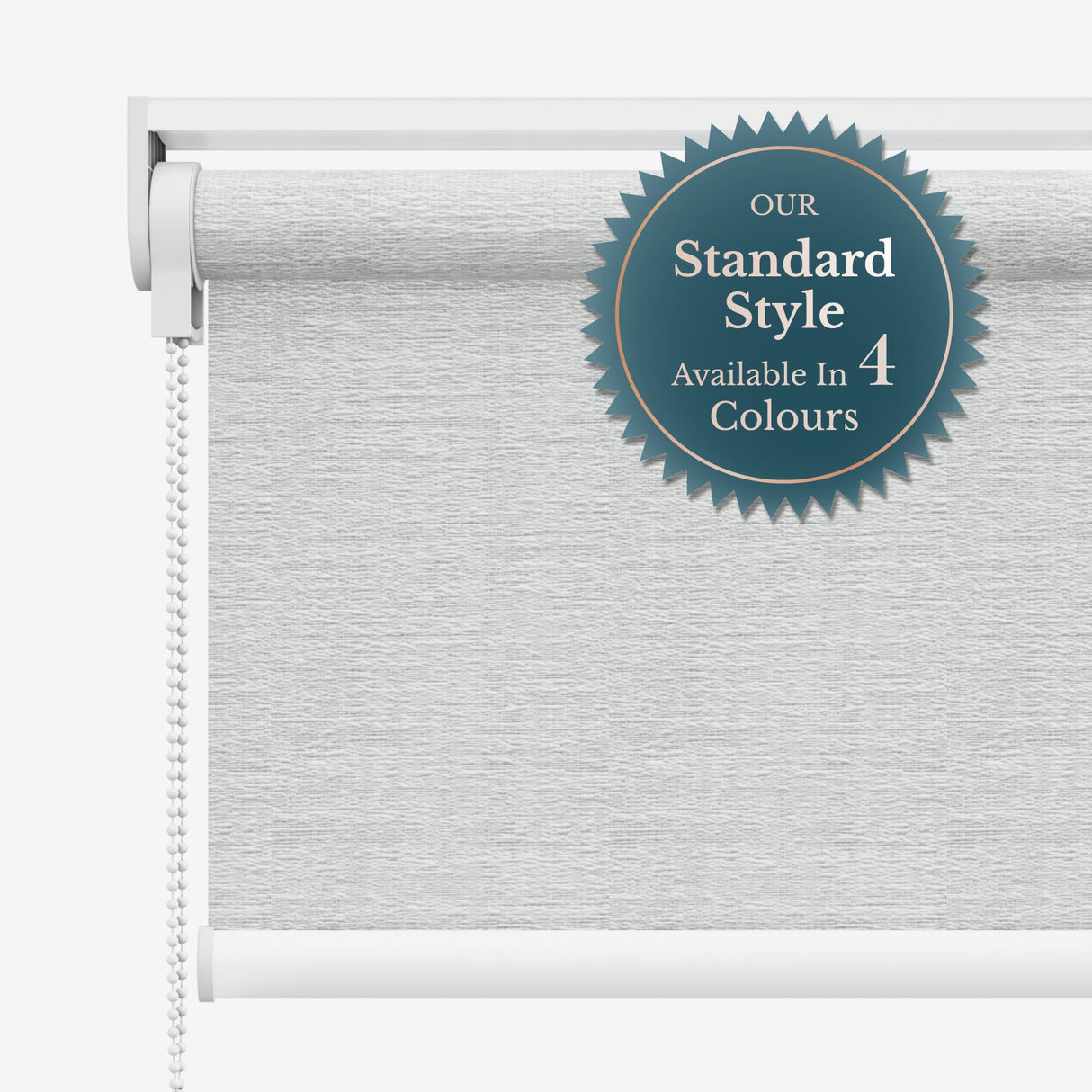 Lunara Mirage Grey Blackout Roller Blinds - Zen Blinds