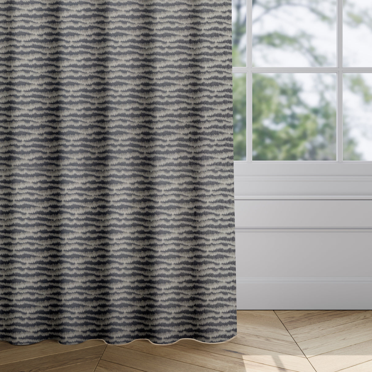 Nomad Slate Curtains - Zen Shades