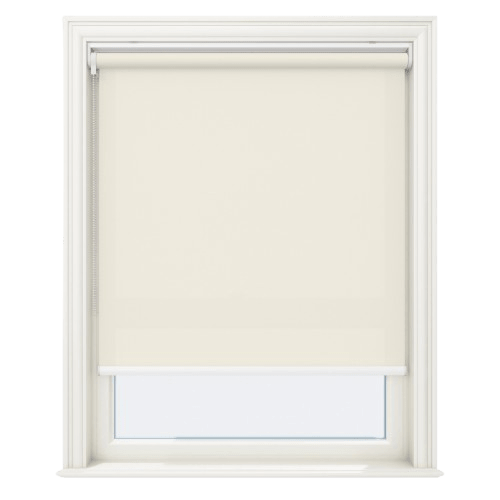Sheero Cream White No Drill Roller Blinds - Zen Blinds