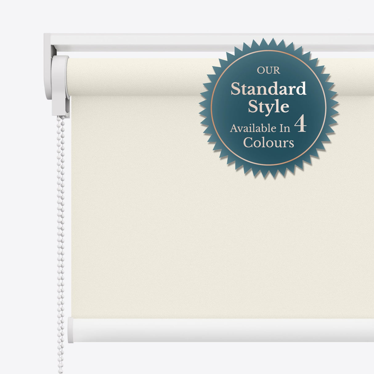 Sheero Cream White Roller Blinds - Zen Blinds