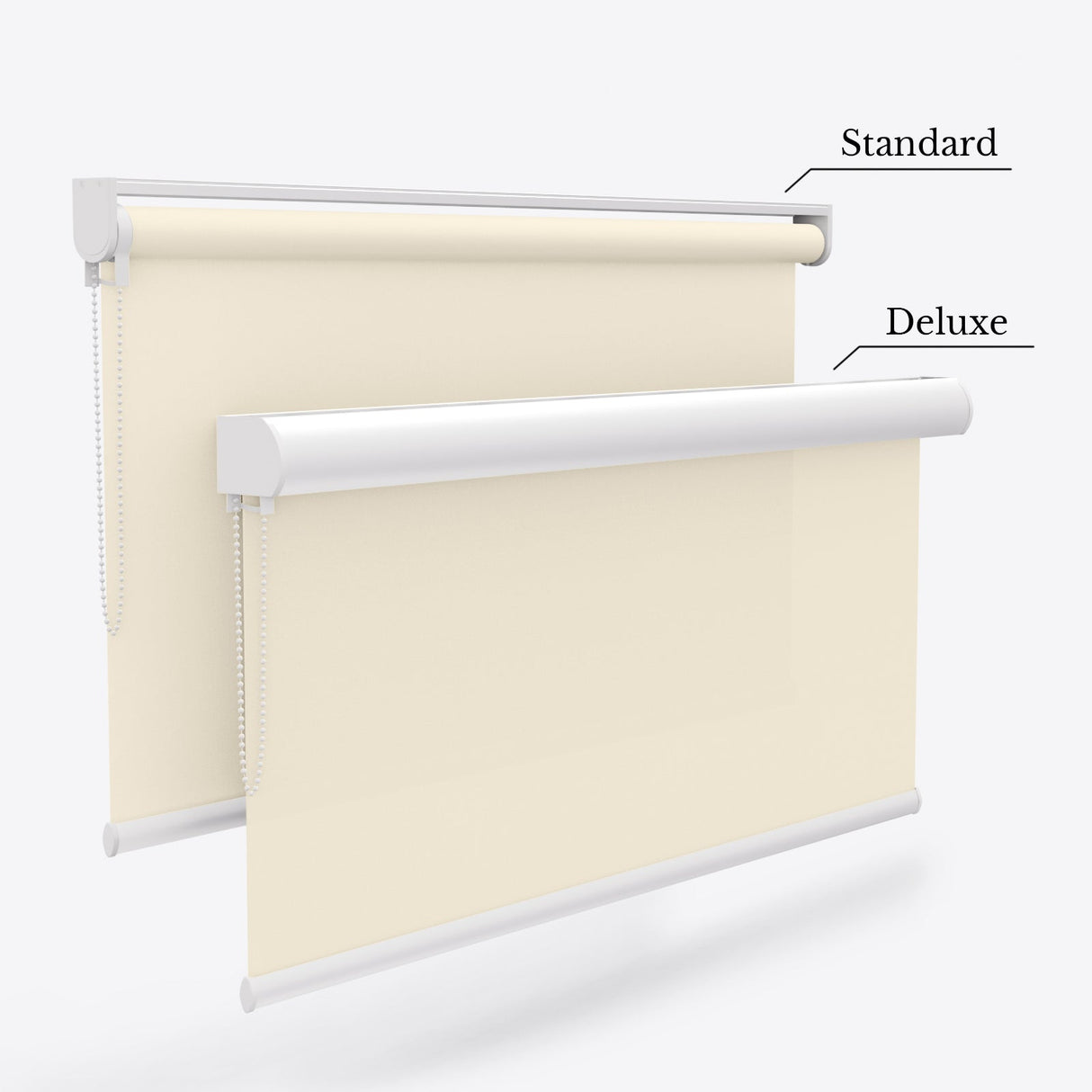 Sheero Oyster White Roller Blinds - Zen Blinds