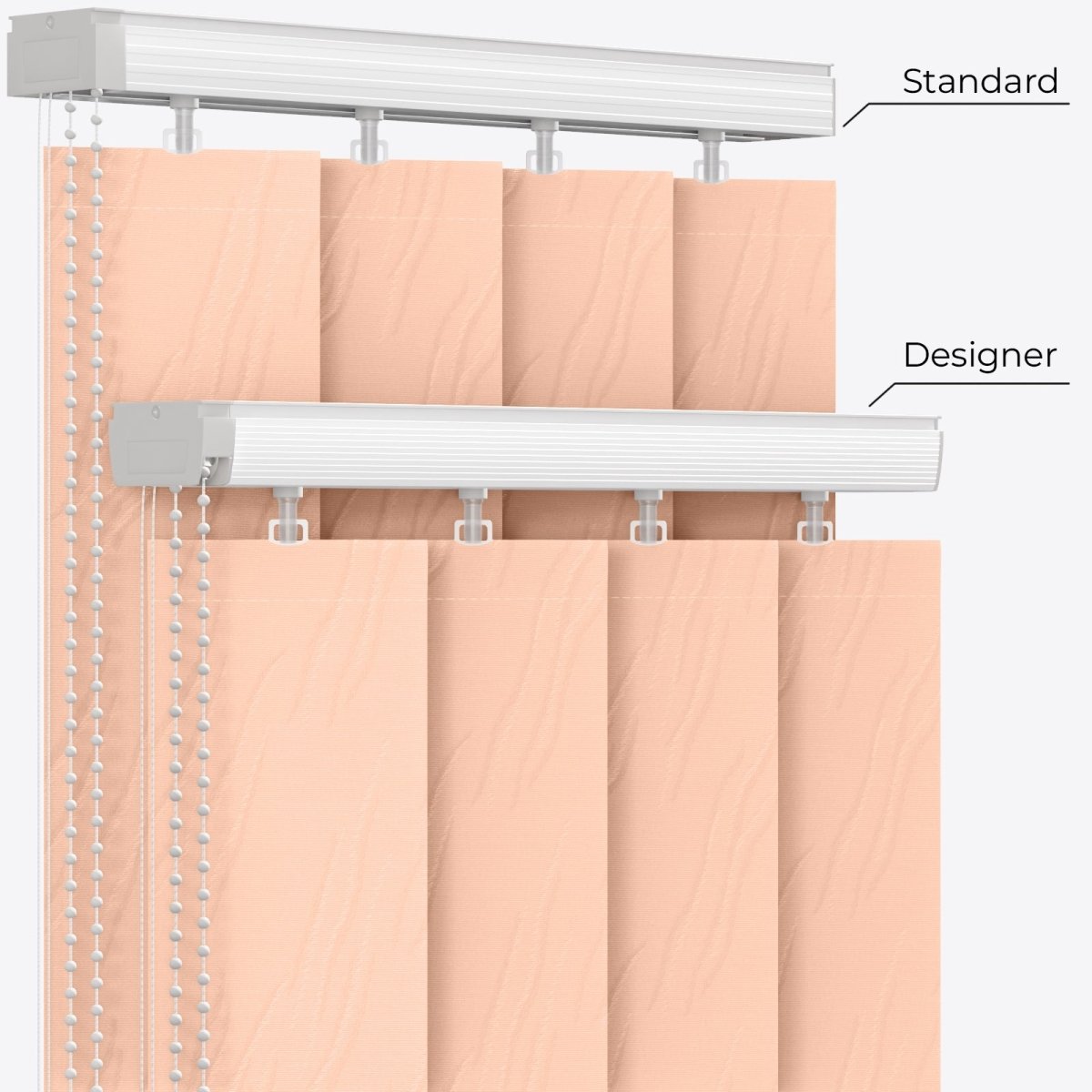 Solo Bellini Vertical Blinds - Zen Shades