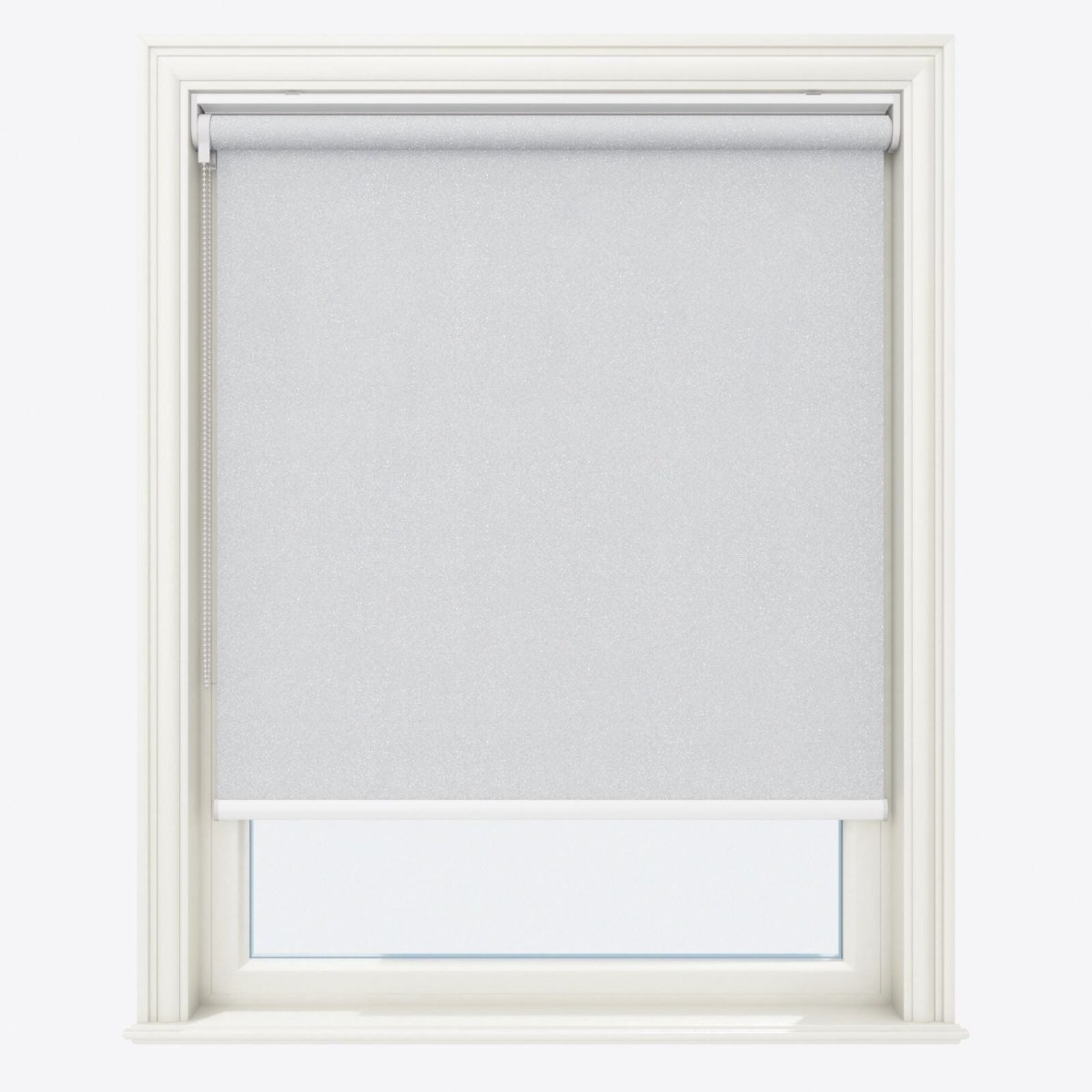Sparkle Brilliant White Blackout Roller Blinds - Zen Shades