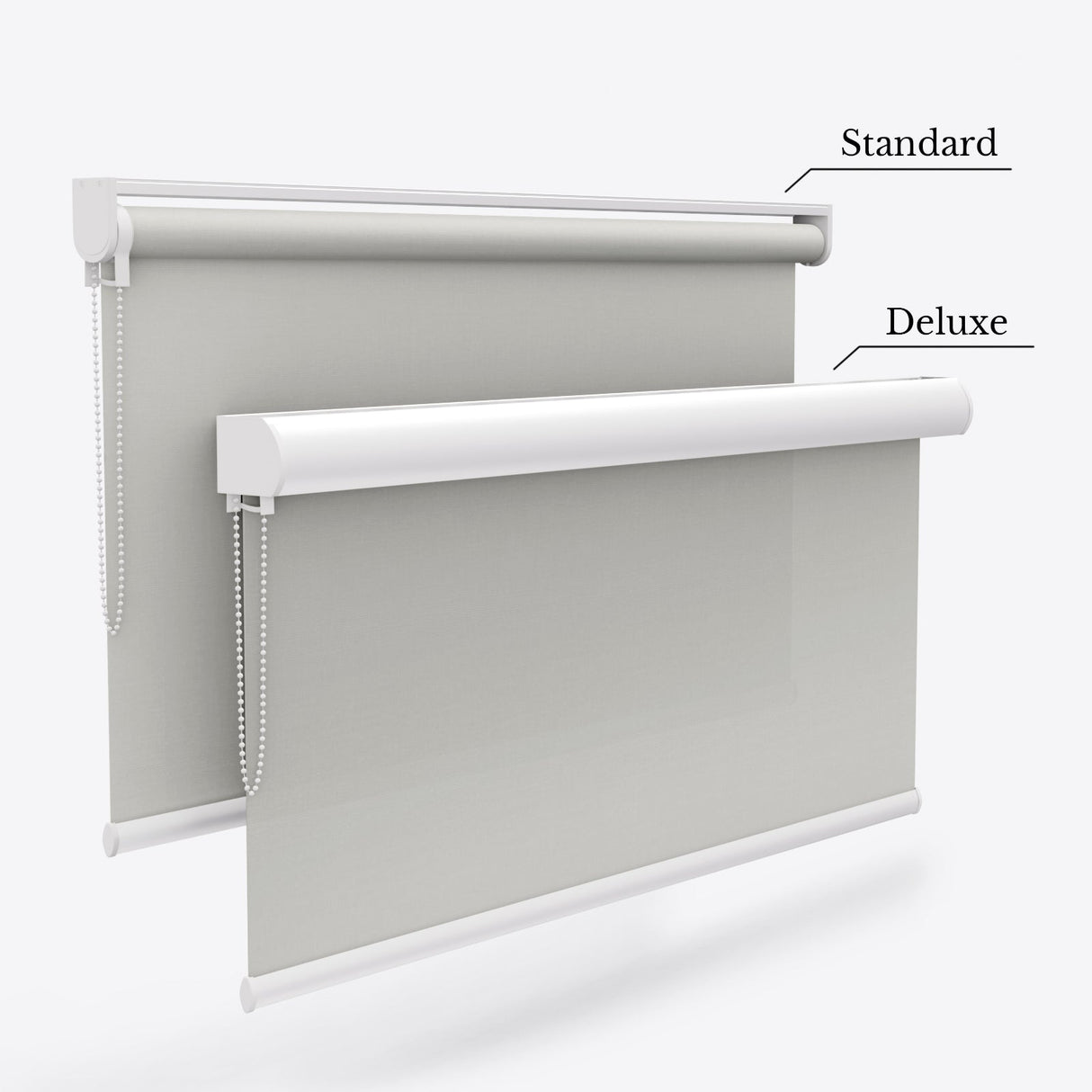 Spirit Arctic Grey Roller Blinds - Zen Blinds