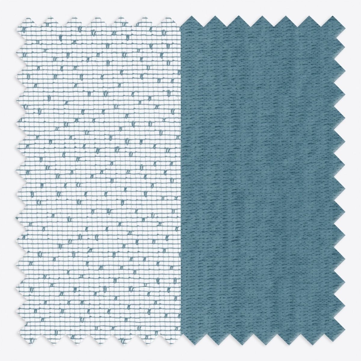 Spotted Colonial Blue Day & Night Vertical Sheer 40cm - Zen Shades
