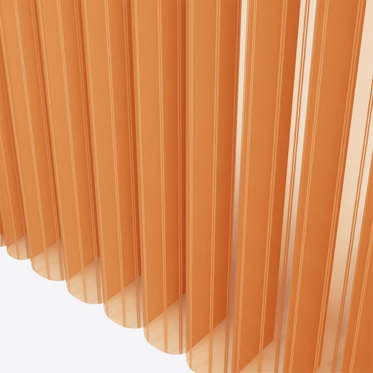 Stripe Apricot Tan Day & Night Vertical Sheer 40cm - Zen Shades