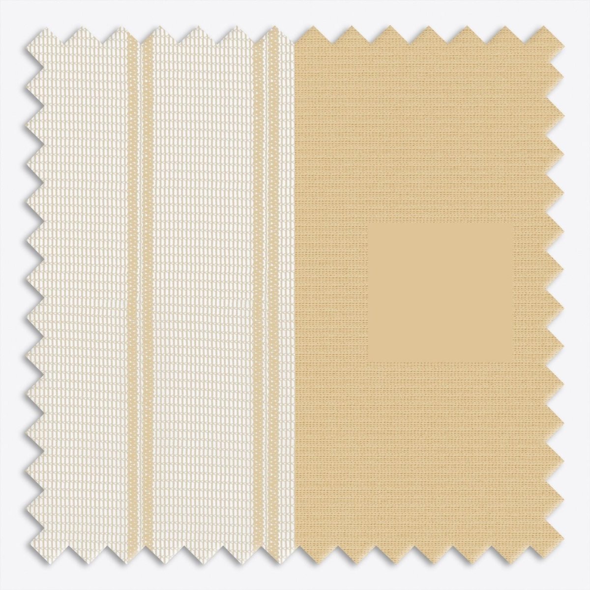 Stripe Honey Peach Day & Night Vertical Sheer 40cm - Zen Shades