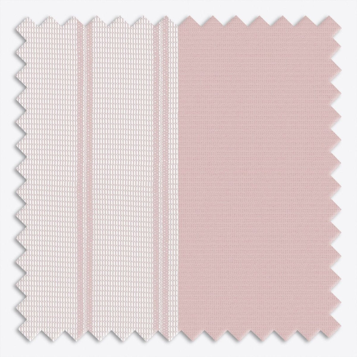 Stripe Quartz Rose Day & Night Vertical Sheer 40cm - Zen Shades