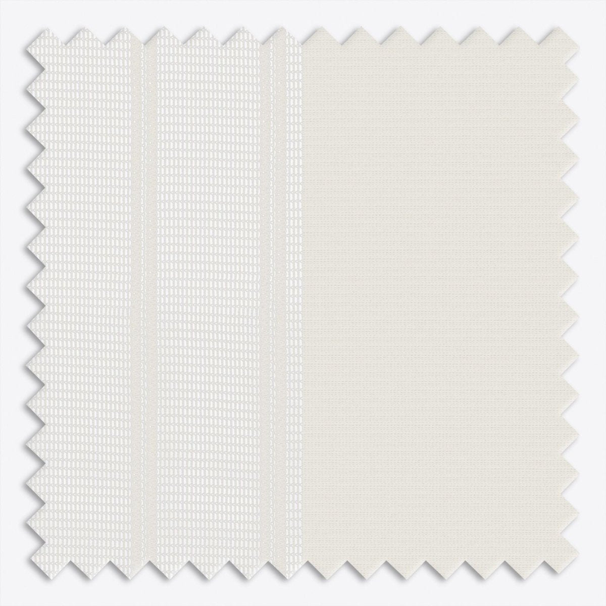 Stripe Star White Day & Night Vertical Sheer 40cm - Zen Shades