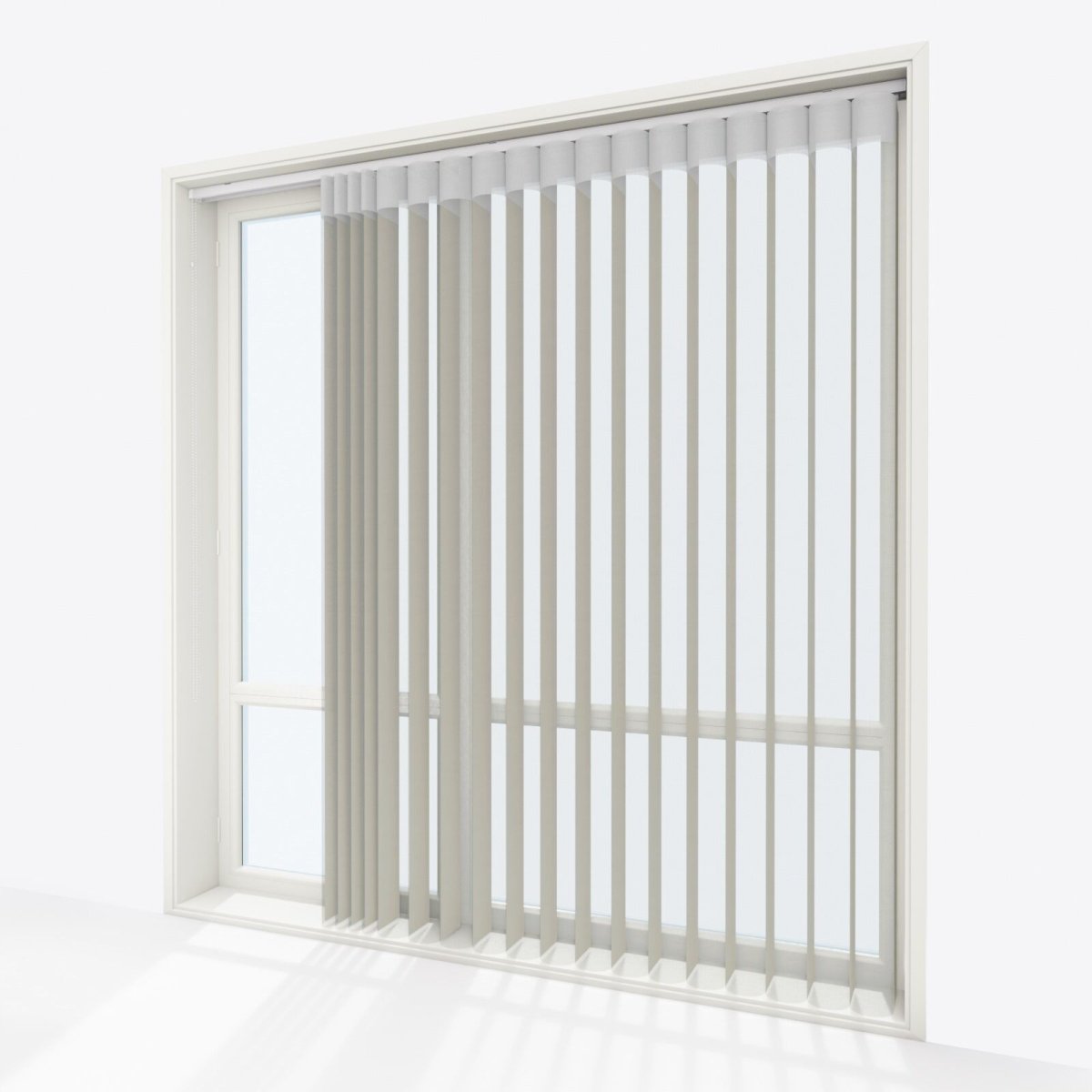 Supreme Matte Olive Day & Night Vertical Sheer 33cm - Zen Shades