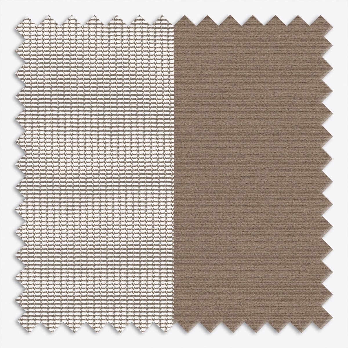 Supreme Moor Oak Grey Day & Night Vertical Sheer 33cm - Zen Shades