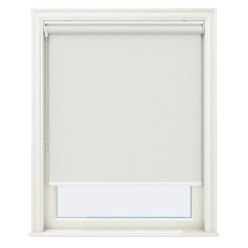 Tecnica Papyrus White Blackout No Drill Roller Blinds - Zen Blinds