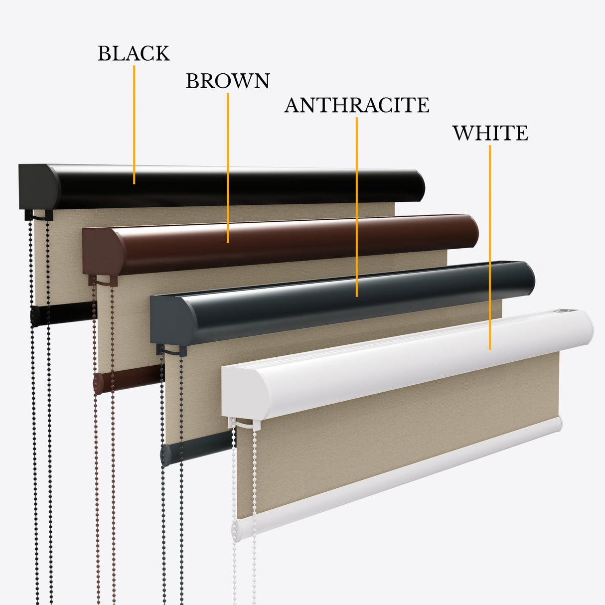 Vogue Gothic Arch Roller Blinds - Zen Blinds
