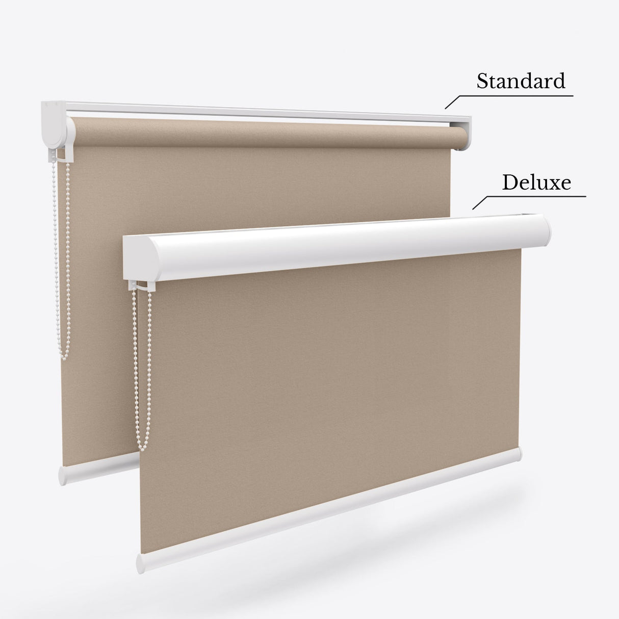 Vogue Screed Grey Roller Blinds - Zen Blinds