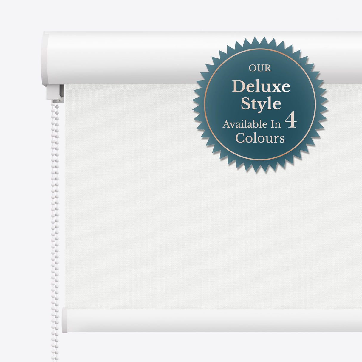 Vogue Signal White Roller Blinds - Zen Blinds