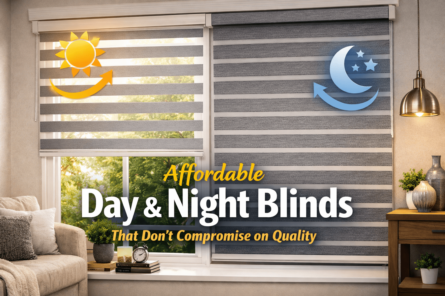 Affordable Day & Night Blinds That Don’t Compromise on Quality - Zen Blinds