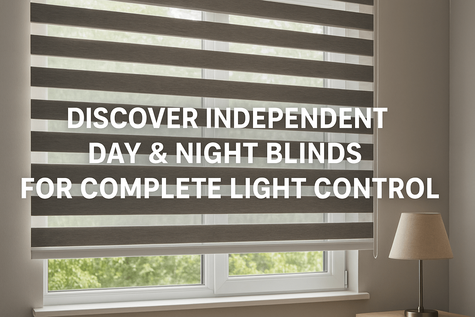 Discover Independent Day & Night Blinds for Complete Light Control - Zen Blinds