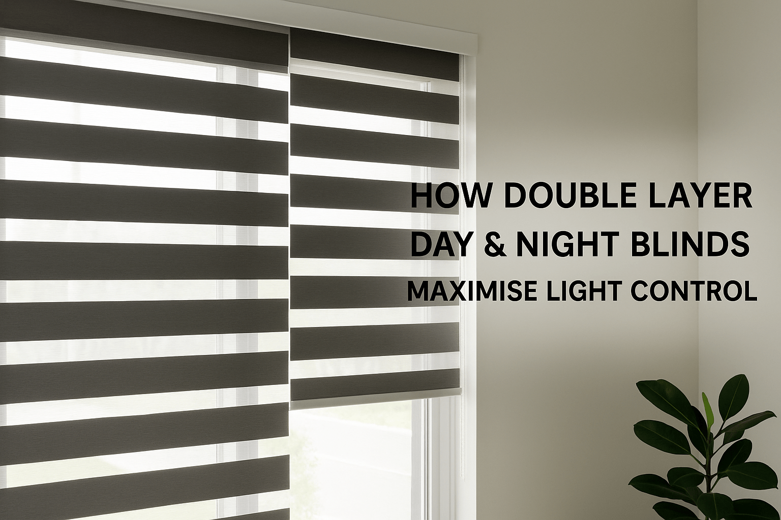 How Double Layer Day & Night Blinds Maximise Light Control - Zen Blinds