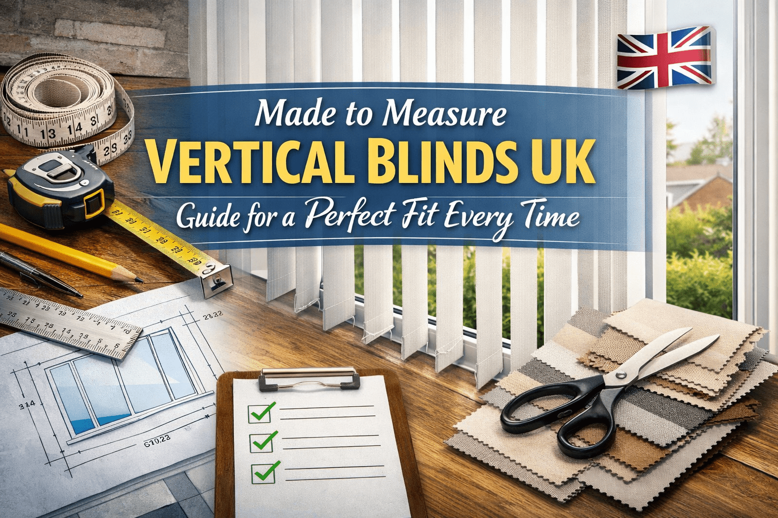 Made to Measure Vertical Blinds UK Guide for a Perfect Fit Every Time - Zen Blinds