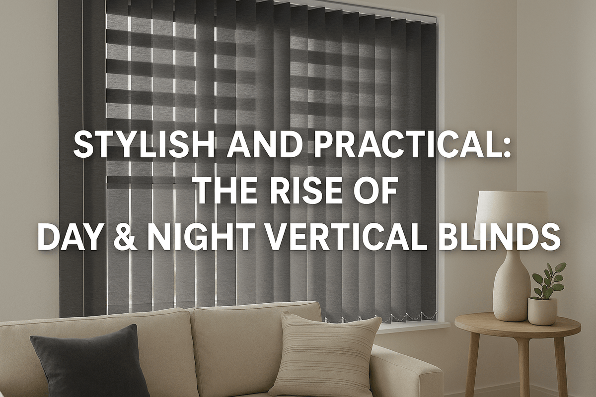 Stylish and Practical: The Rise of Day & Night Vertical Blinds – Zen Blinds
