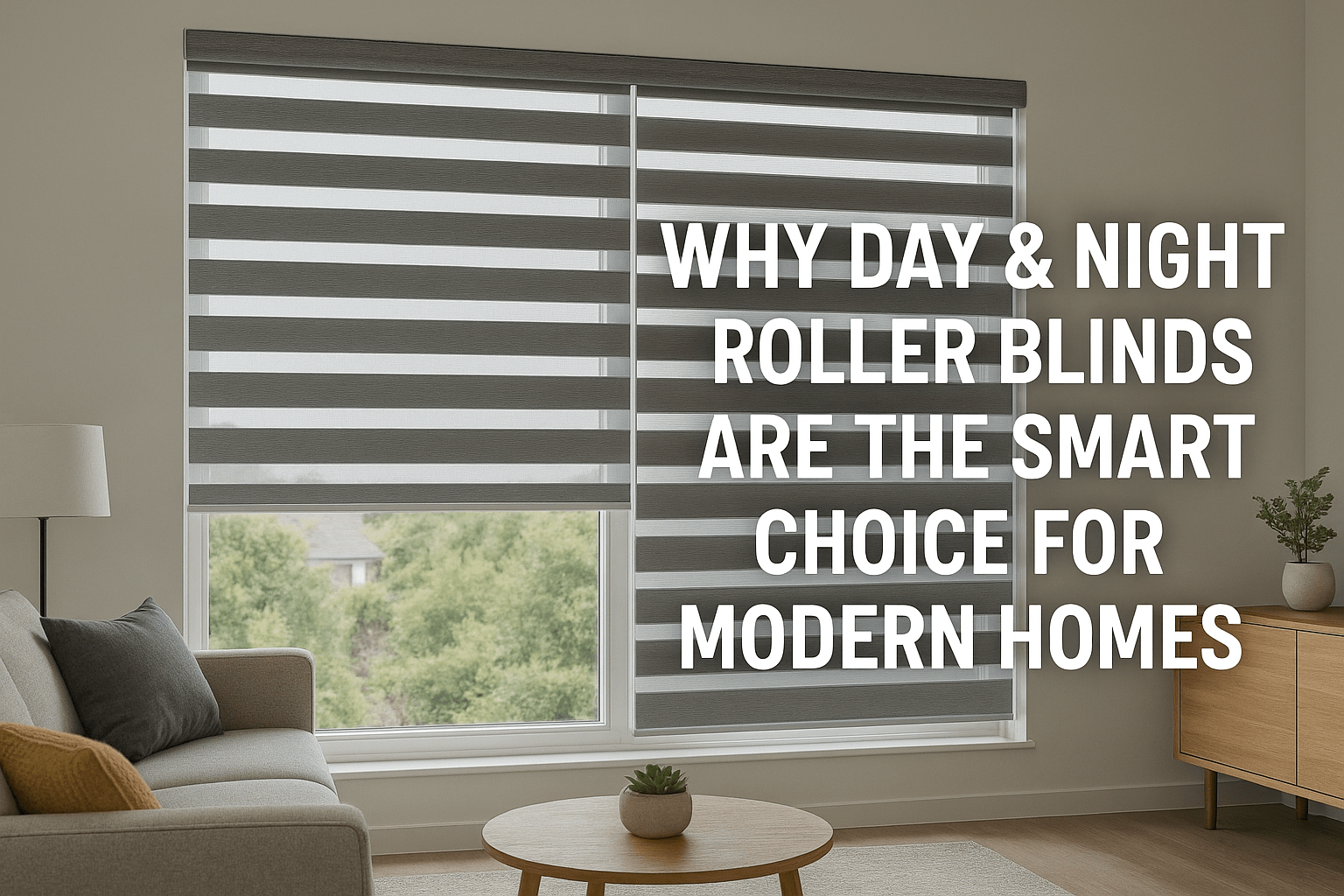 Why Day & Night Roller Blinds Are the Smart Choice for Modern Homes - Zen Blinds