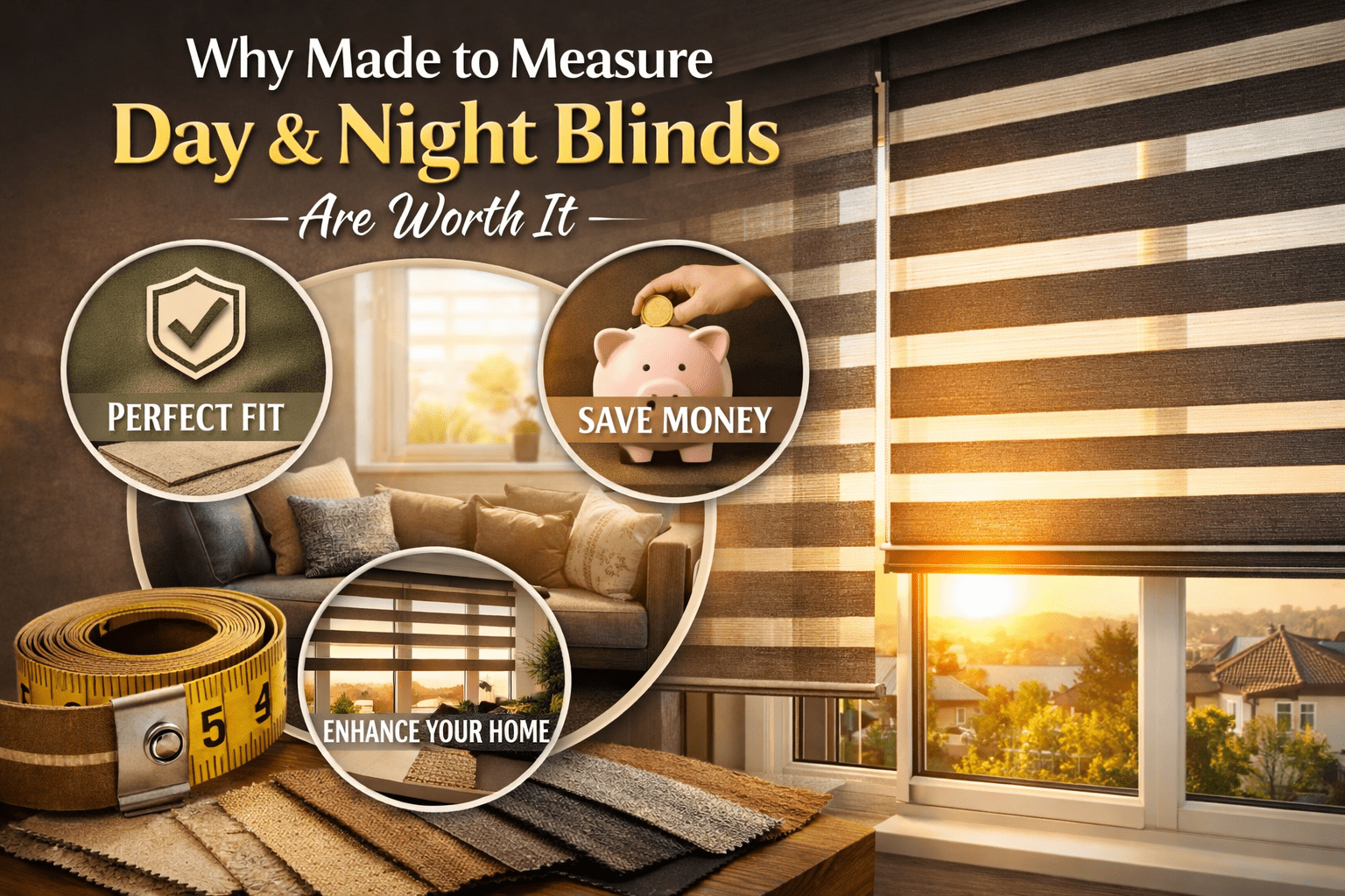 Why Made to Measure Day & Night Blinds Are Worth It - Zen Blinds