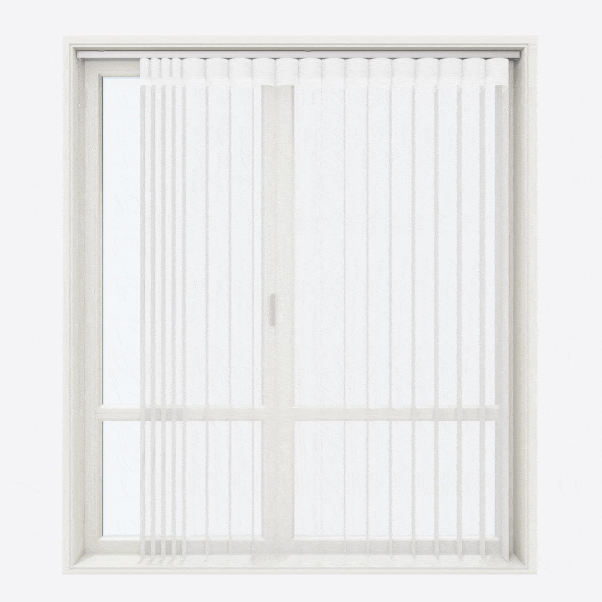 Supreme Brilliant White Day & Night Vertical Sheer 33cm