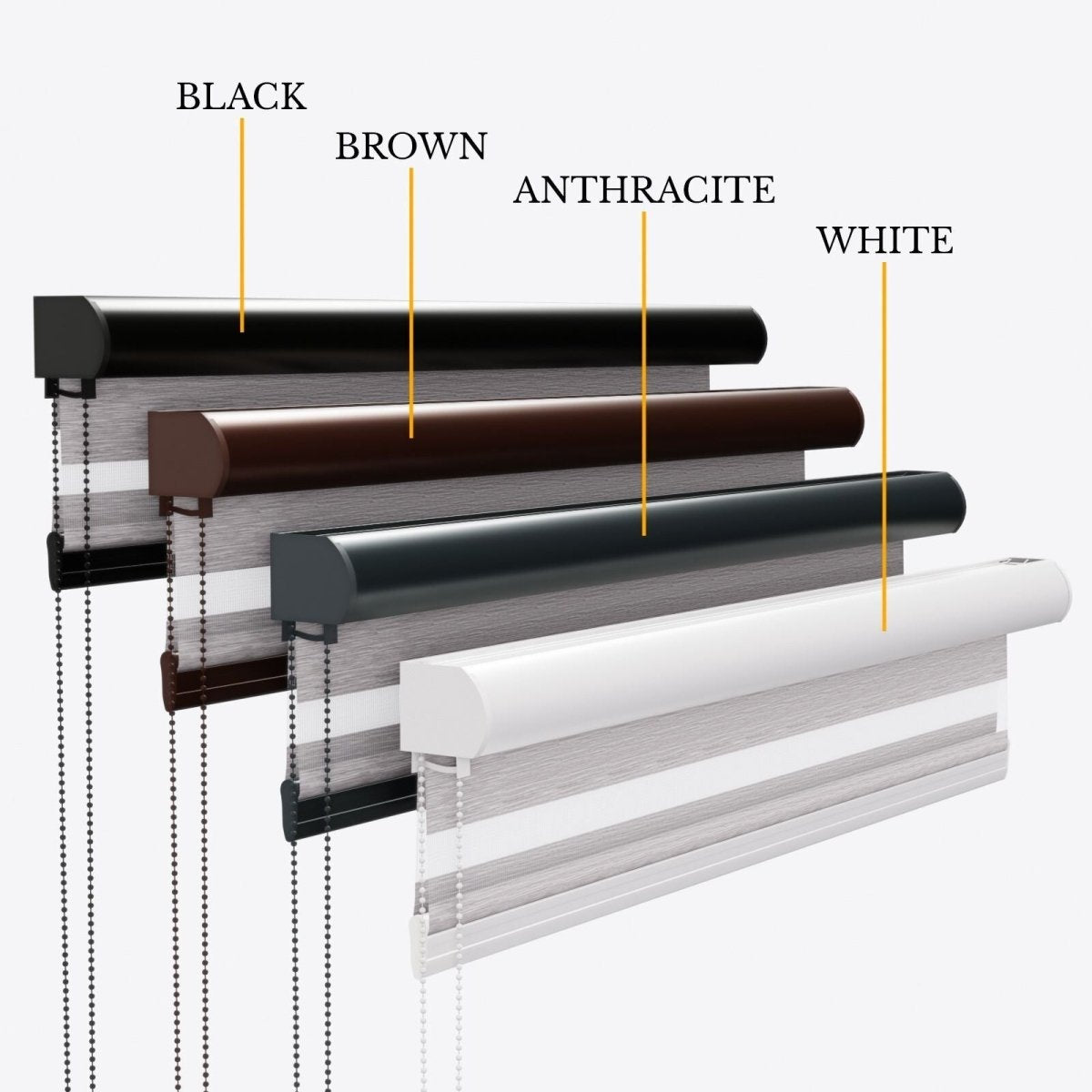 Allure Antarctica Day & Night Blinds - Zen Shades