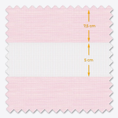 Allure Coral Blush Day & Night Blinds - Zen Shades