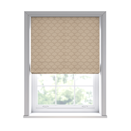 Arturo Truffle Roman Blinds - Zen Shades