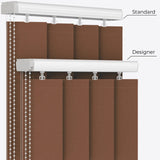 Bali Caramel Café Vertical Blinds - Zen Shades