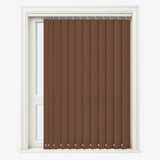 Bali Caramel Café Vertical Blinds Replacement Slats - Zen Shades