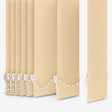Bali Pear Beige Vertical Blinds Replacement Slats - Zen Shades