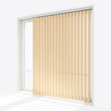 Bali Pear Beige Vertical Blinds Replacement Slats - Zen Shades