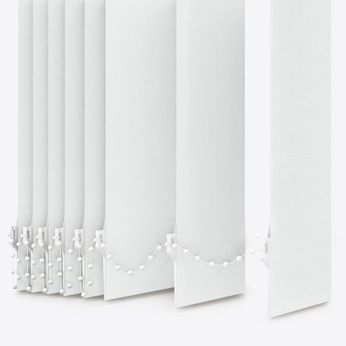 Bali White Vertical Blinds - Zen Shades