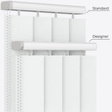 Bali White Vertical Blinds - Zen Shades