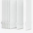 Bali White Vertical Blinds Replacement Slats - Zen Shades
