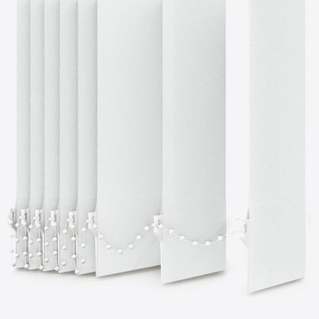 Bali White Vertical Blinds Replacement Slats - Zen Shades