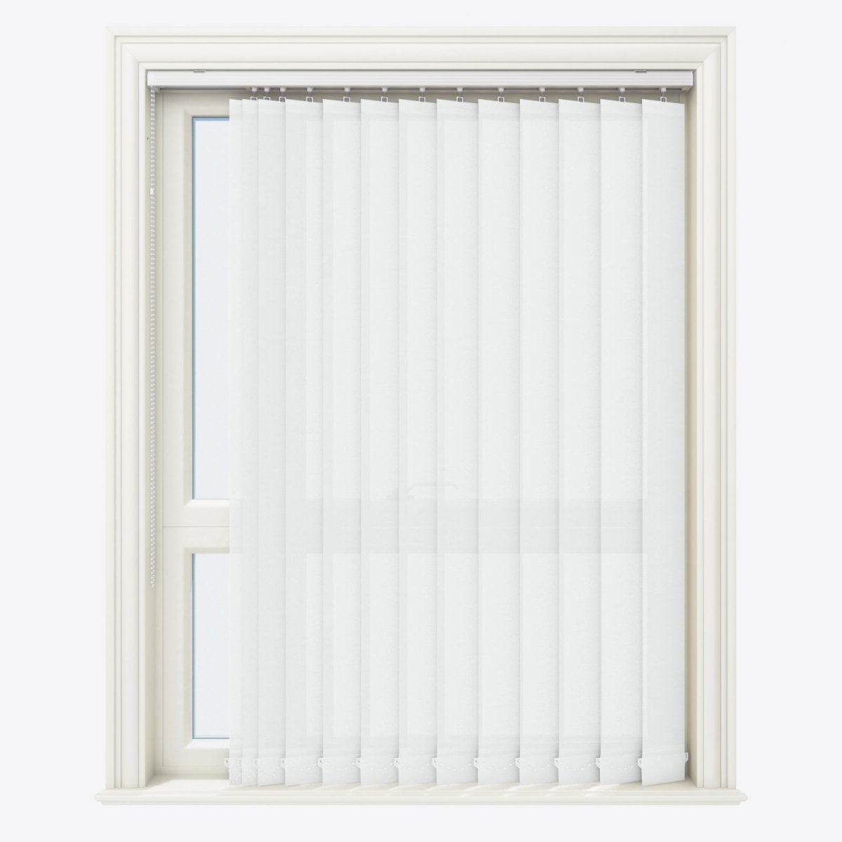 Bali White Vertical Blinds Replacement Slats - Zen Shades