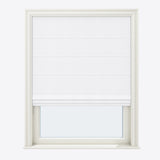 Barcelona Brilliant White Roman Blinds - Zen Shades